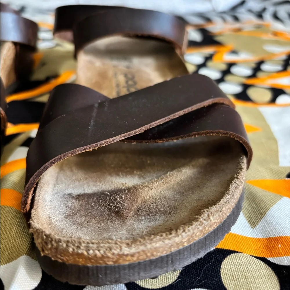 Papillio Brown and Orange Sandals for Casual Comfort - Picture 7 of 11